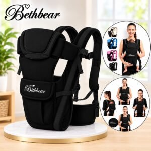 Baby carrier bag 4 in 1,(2-20 kg Capacity) (black)